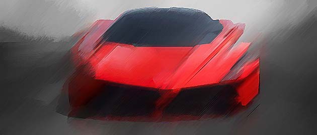 Ferrari has unveiled its £1m Enzo replacement at Geneva